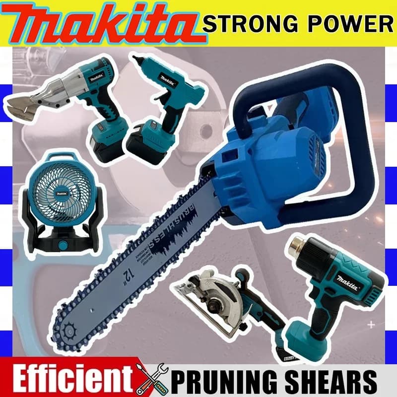 Utensili Makita all'ingrosso: Sega elettrica a sciabola, Sega portatile, Utensili elettrici, Pistola ad aria calda, Pistola termica portatile senza fili