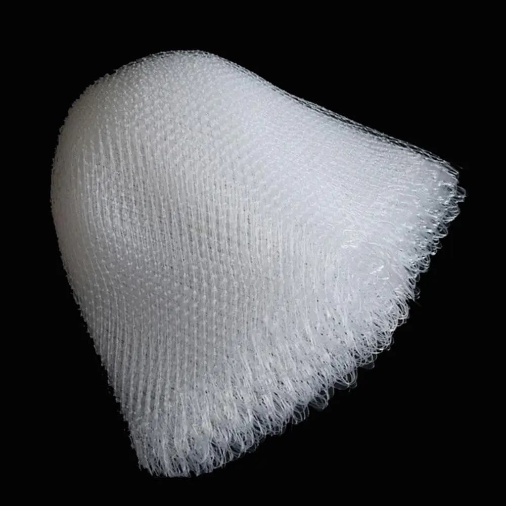 Outdoor 40/50/60 cm Double Line Braided Mesh Fishing Landing Net Fishing Tools Mesh Hole for Bass Trout Catch Luring Accesorise