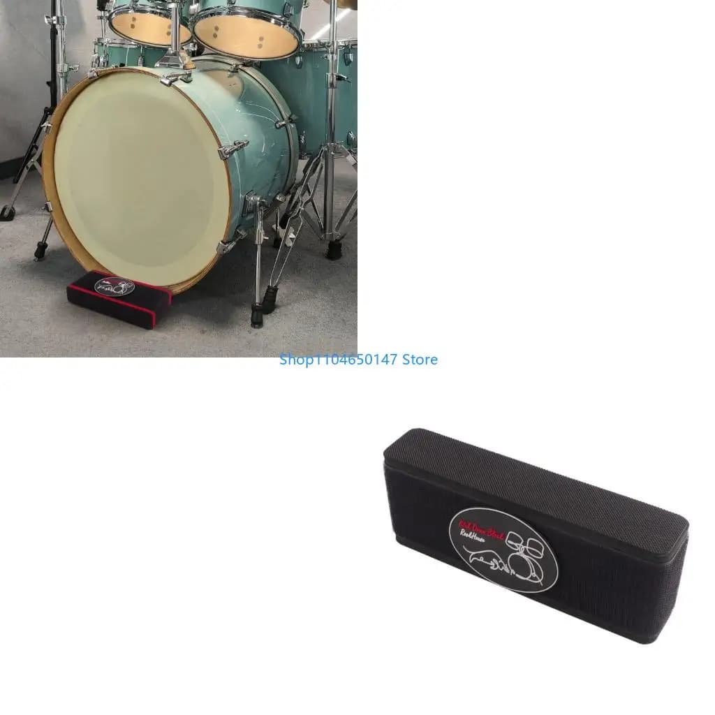 Bass Drum Stabilizer tamburo tamburo Accessorio Pad sostituzione Ancore bassi