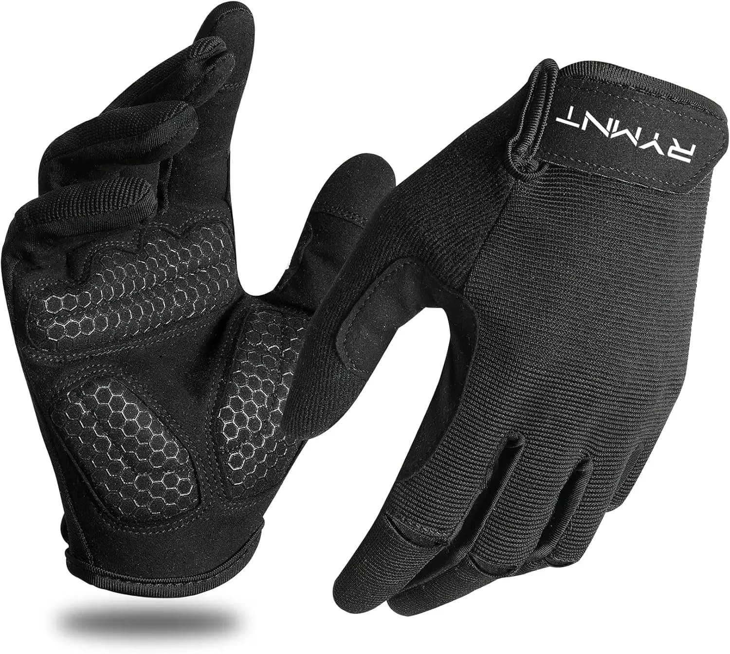 Guanti da Palestra con Dita Intere, Extra Grip e Antiscivolo per Uomini e Donne, per Allenamento Fitness e Ciclismo