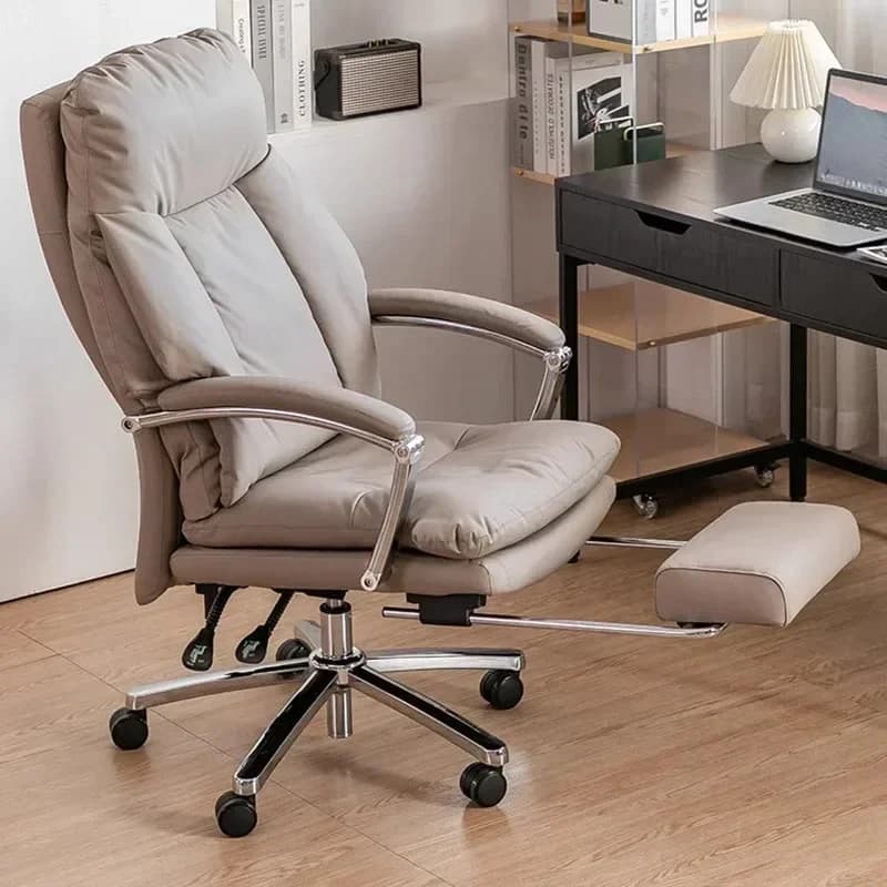 Sedia da gaming per PC con correzione posturale, sgabello con ruote, poltrona individuale per gaming ADHD, con schienale, per lavoro e trucco, economica