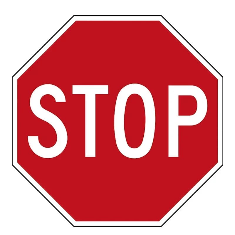 Personalit Stop Sign Wall Sticker Large Wall Decoration Decor Sticker Window Locker Door protezione solare impermeabile decalcomania in vinile
