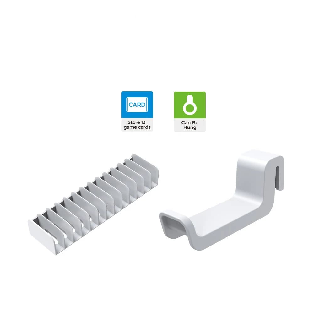 Supporto da parete per console di gioco, porta dischi e cuffie per PS5, accessorio da gioco