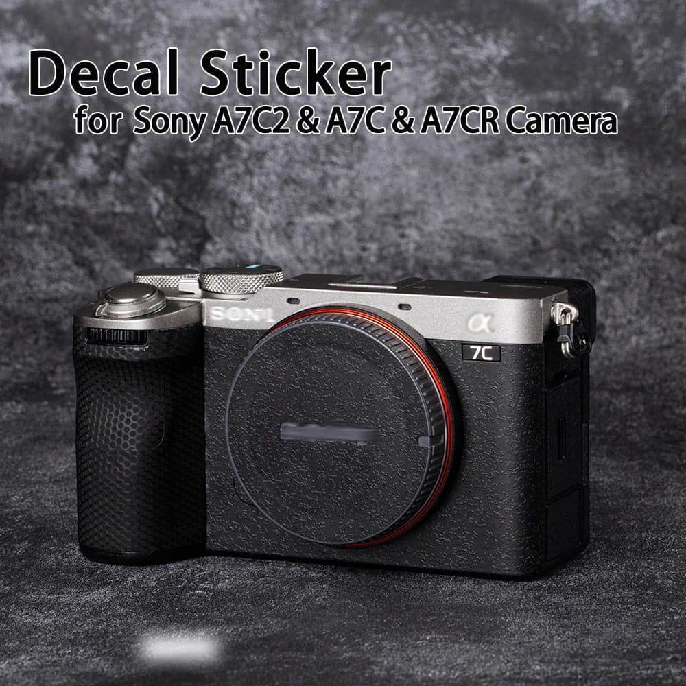 Per Sony Alpha 7C II Decal Skin A7C2 A7C A7CR Fotocamera Pelle Adesivo A7CM2 A7CR Custodia Cover Pellicola Wrap Cover A7CII Pellicola protettiva