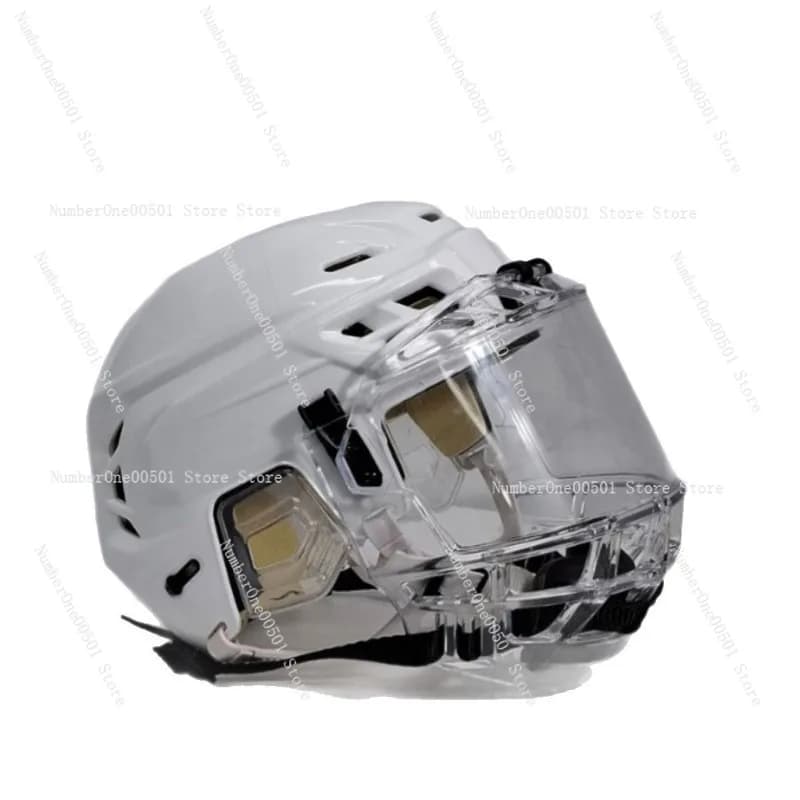 Casco da hockey su ghiaccio con caschi da calcio per pattinaggio a rotelle a gabbia per uomo donna bambino equipaggiamento protettivo sportivo