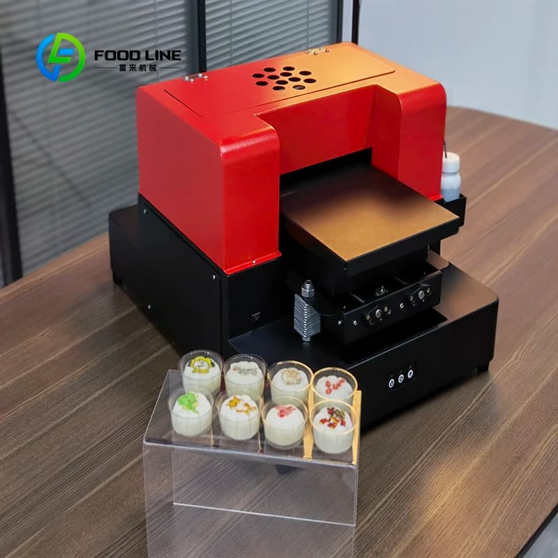Stampante 3D per Alimenti Personalizzata ad Alta Precisione, Macchina Economica di Piccole Dimensioni per Stampa di Torte, Caramelle e Materiali Commestibili