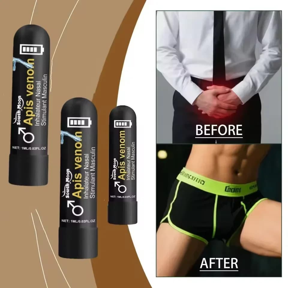 Nasal Stick for Men from 1ml, Delicate Care, Daily Nutrition, Body Comfort, Comfortable Inhalation - s*6k1t