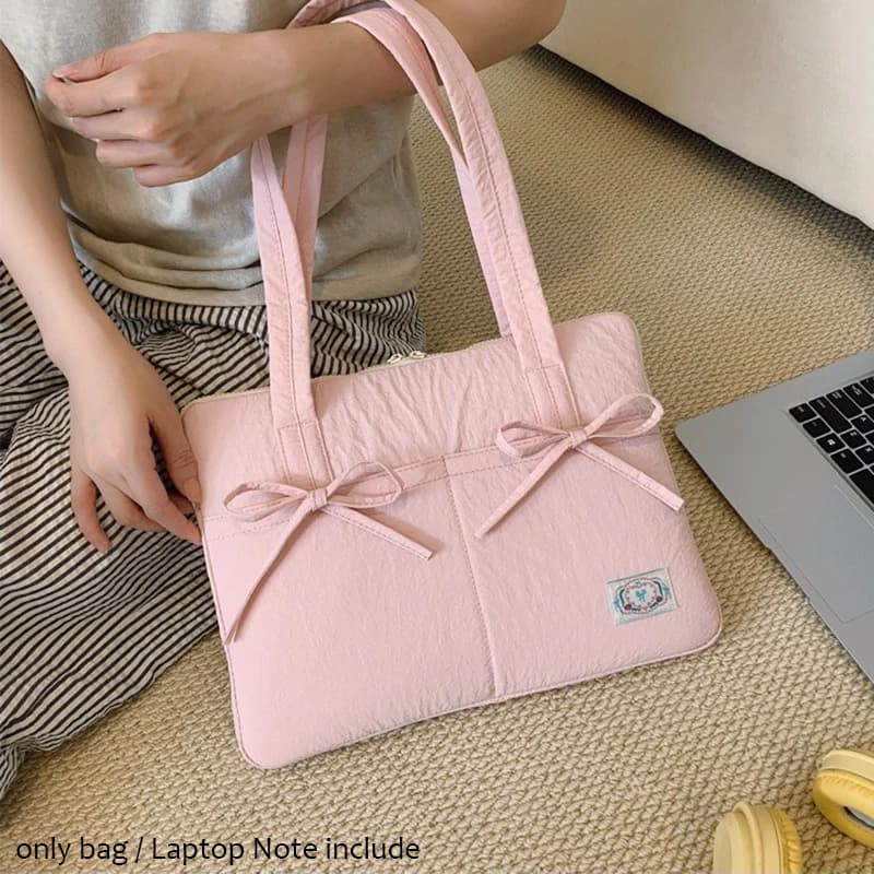 Borsa per laptop da 11 13 pollici per MacBook Air Pro M1 M2 M3 Custodia per Xiaomi Huawei HP Dell Lenovo borsa da donna sotto le ascelle per pendolarismo