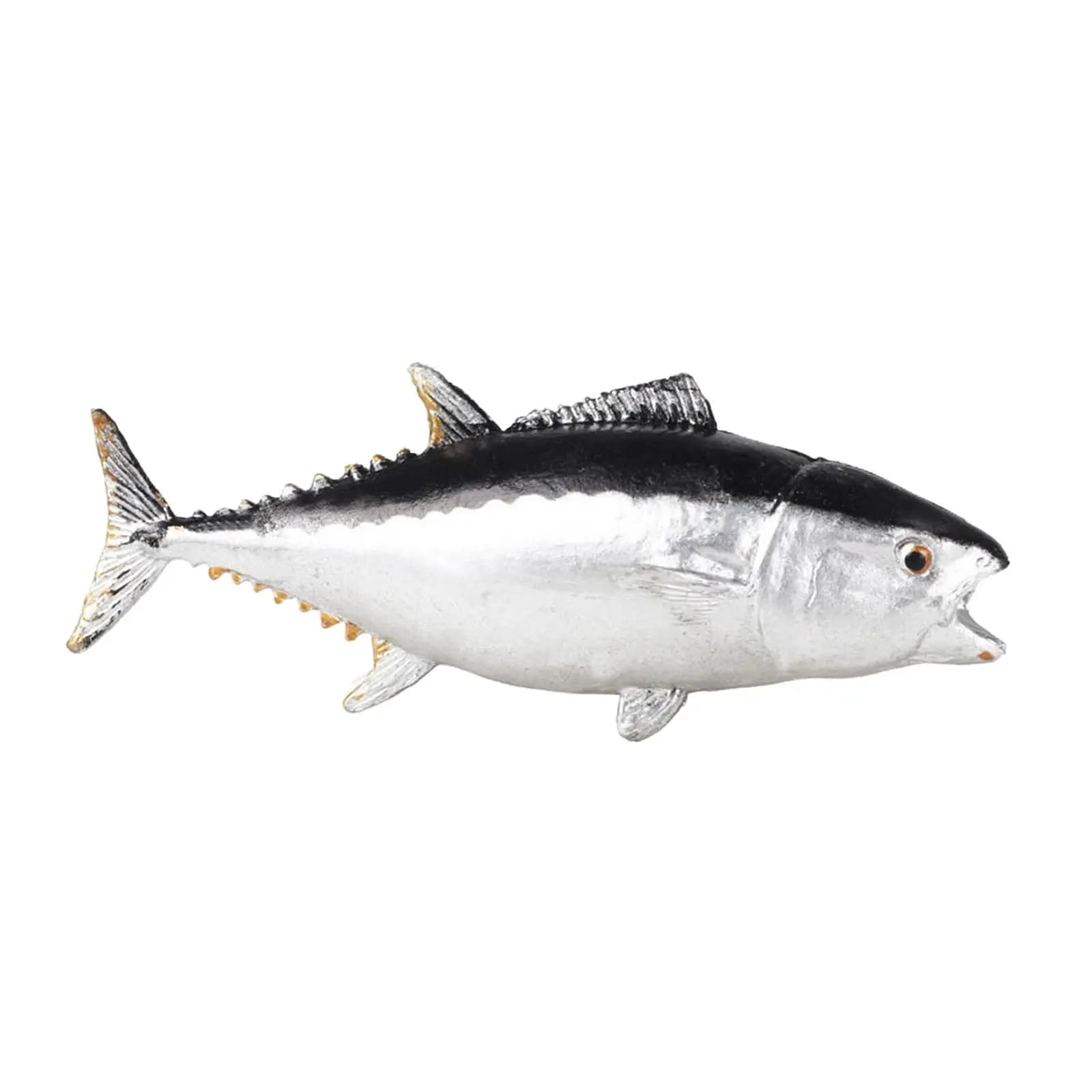 Decorazioni per acquario, decorazioni da scrivania, piccoli giocattoli educativi per bambini, giocattoli cognitivi, giocattoli a forma di pesce, modello di tonno, set di animali giocattolo