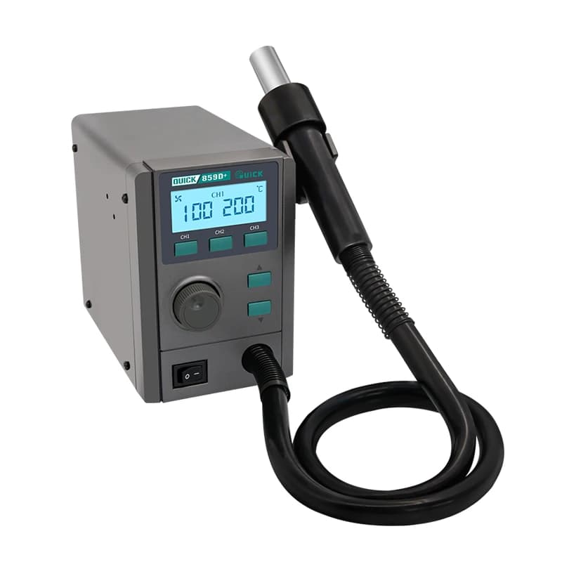 unique 580W Powerful Electric Tools for Quick 859D+ Laptop Repair Kit with Vacuum Desoldering Pump and Desoldering