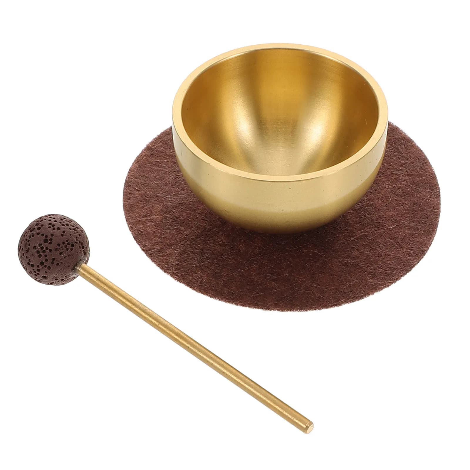 1Set Mini Singing Bowl Set Yoga Meditation Bowl Set Decorative Sound Bowls for Relaxation Focus Mental Clarity