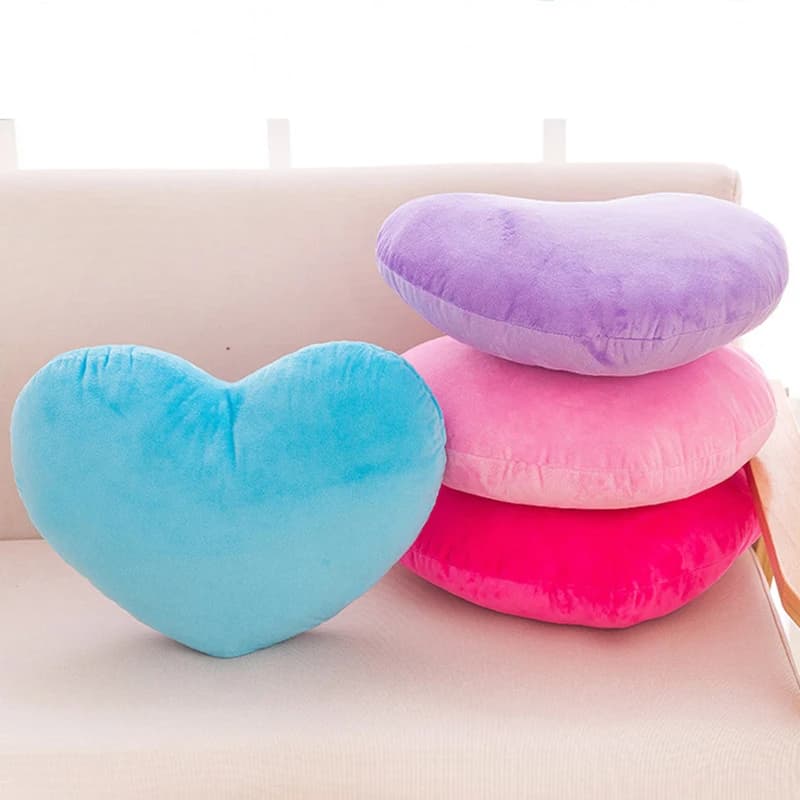 Cuscino d'amore Peluche Regalo di San Valentino Coppia Matrimonio Regalo a forma di cuore