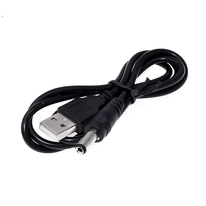 0.8m USB 2.0 Type A Male To DC Plug Power Connector For Small Electronics Devices Usb Extension Cable 5.5*2.1mm Jack