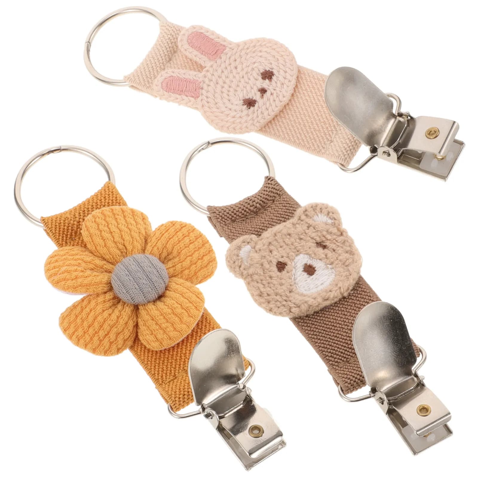 Clip per cappello da viaggio multifunzionale, 3 pezzi, clip per cappello da sole, supporto anti-smarrimento, organizer per accessori estivi da esterno