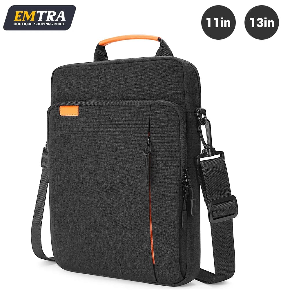 Nuova borsa a tracolla per tablet per iPad Air Pro 11 12.9 Air 10.9 Tablet Samsung Notebook Computer Borsa per laptop Borsa Birefcase