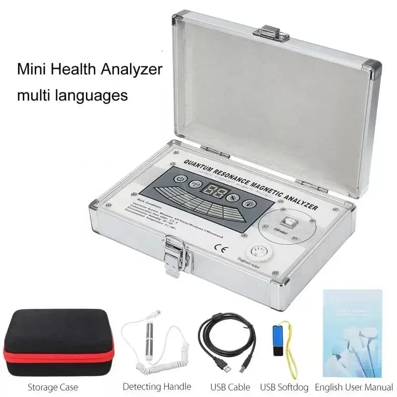 PIÙ NUOVO Analizzatore quantistico corporeo Analizzatore di salute a risonanza magnetica 54 Rapporti di controllo set Macchina portatile per il corpo sano