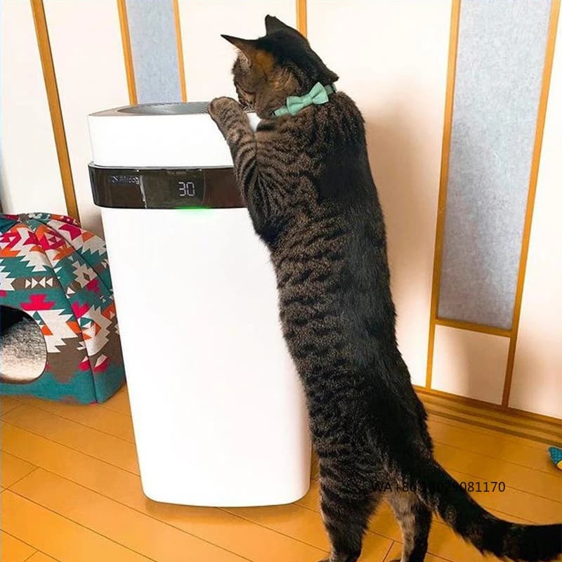Dog and cat hair purifier, dust removal, easy cleaning, intelligent electrostatic