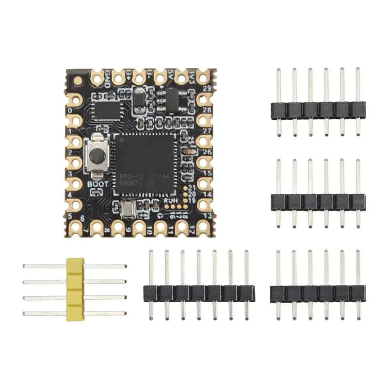 [NUOVO!CCDD】 Per Raspberry Pi Pico Stamp Hole Development Board RP2040-Core-A Processore Dual Core Multifunzione RP2040