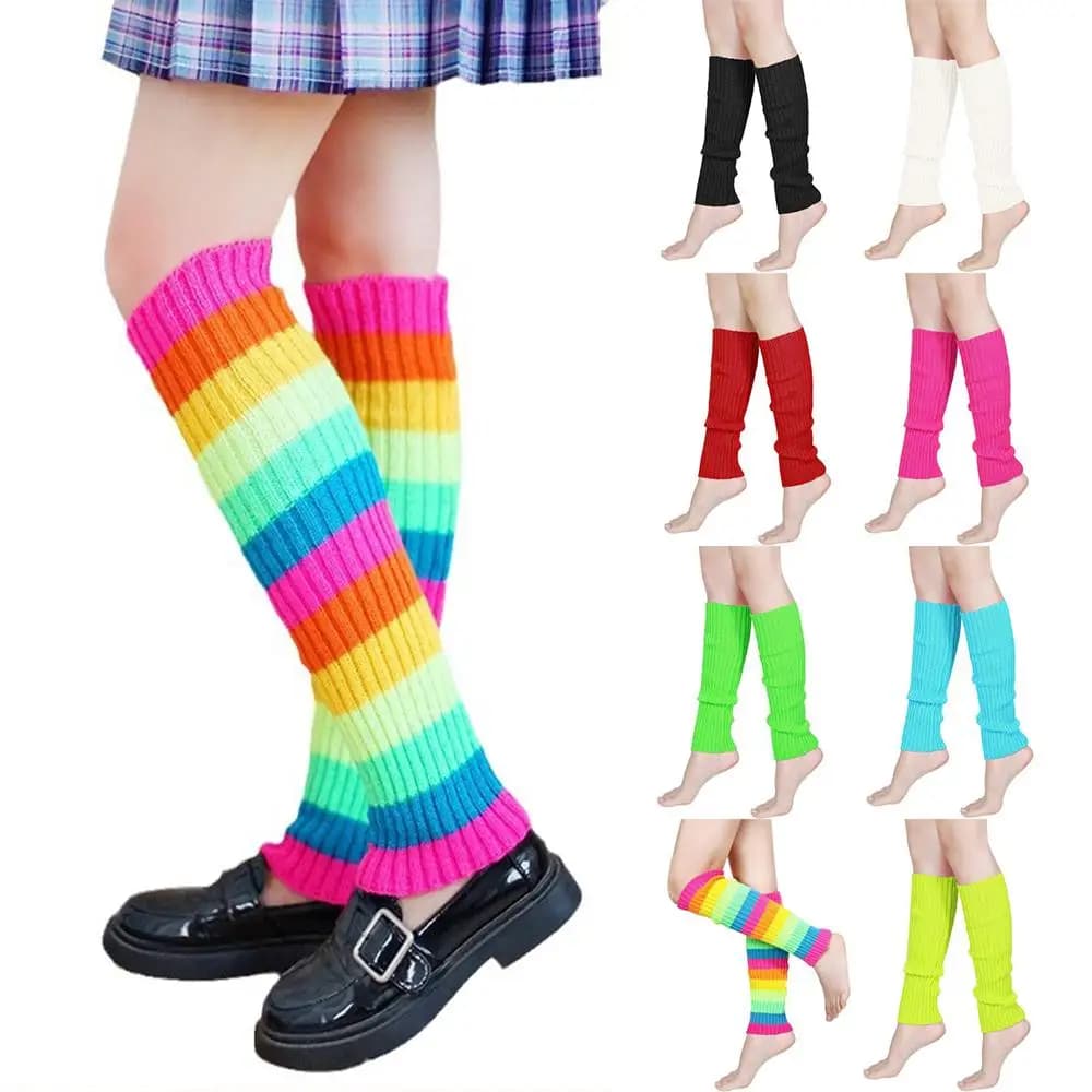 Neon Costume Strap for Halloween Costume, Y2K Style Long Knitwear for Party, Sports, Yoga, Lolita, Harajuku, for Women and Girls