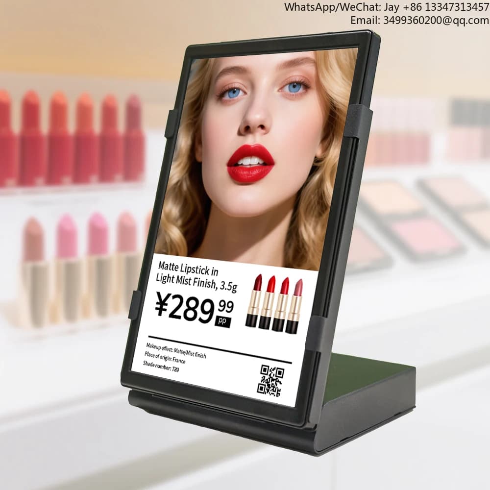 Cornice per foto digitale per interni Cartello di benvenuto Poster Segnaletica elettronica LCD 10.1 Senza altoparlante Video Display digitale per poster ESL