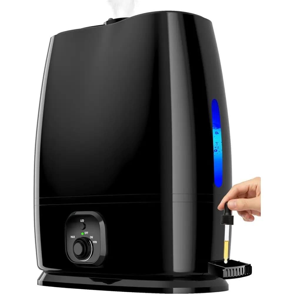 Umidificatore a nebbia fredda per ambienti di grandi dimensioni, ideale per camere da letto, camerette e tutta la casa