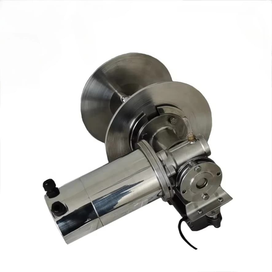 Verricello di ancoraggio per tamburo in acciaio inossidabile 316 12V 1000W per barca da pesca marina
