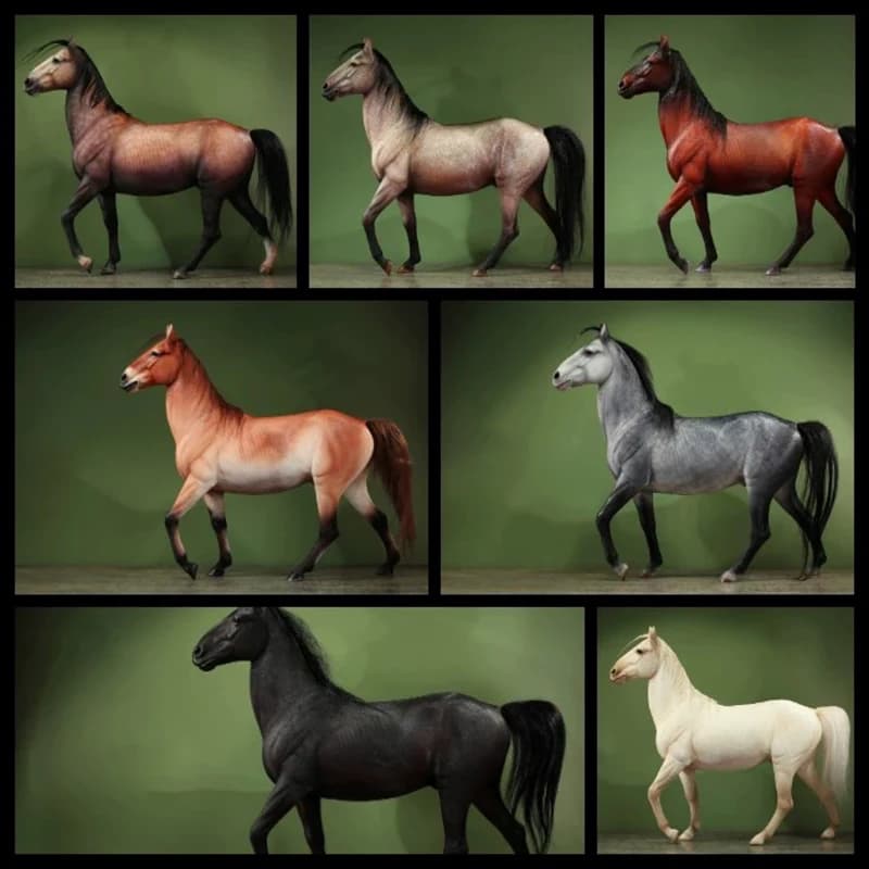 MR.Z 1/6 Simulazione Animale Cavallo Cinese Antico Cavallo Accessori Modello Misura 12 ''Soldato Action Figure Corpo Bambole Giocattolo