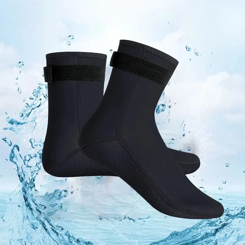Neoprene Diving Socks 3mm Wetsuit Men Women Surf Shoes Thermal Quick Dry Non-slip Swimming Boots Aqua Shoes Warm Beach Sock