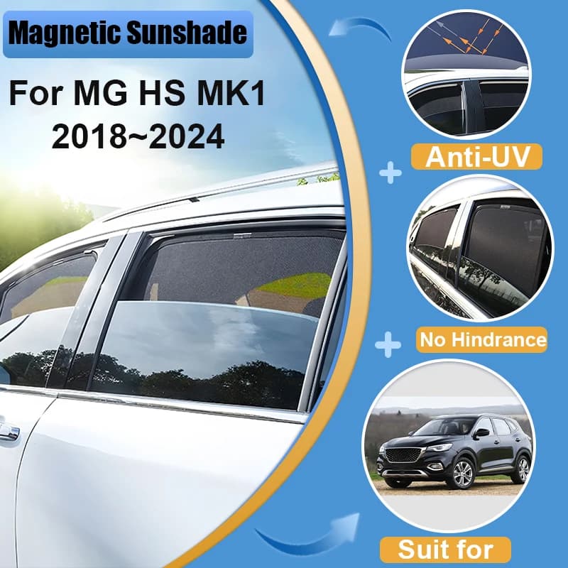 Accessori per MG HS EHS AS23 MK1 2024-2018, Parasole per Parabrezza Auto, Protezione Anti-UV per Finestrini