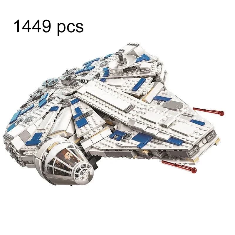 In Stock Millennium Spaceship Falcon Building Blocks Model Compatible 75212 Adult Building Brick Toy Children Birthday Gift