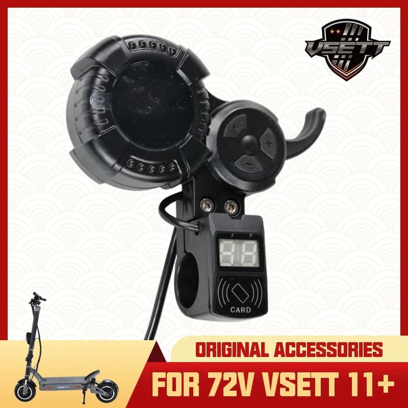 Acceleratore VSETT con scheda NFC per 72V VSETT 11 + 11 Plus ZERO 11X Display a LED LCD cruscotto schermo acceleratore Finger Trigger