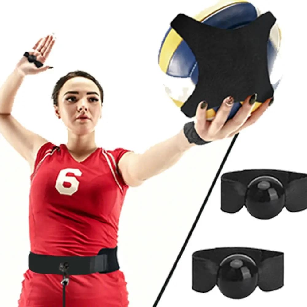 Kit di Allenamento per Pallavolo Elasticizzato, Migliora le Abilità di Dribbling, Trainer Regolabile per Smash in Pallavolo, Ausilio per Allenamento Calcistico Creativo