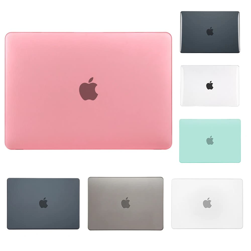 Transparent Rigid Case for Laptop Macbook Air 13.6 M4 15 M3, Cover for Mac Book Pro 13 M1 M2 14 M4 16 2025, Accessories Sleeve