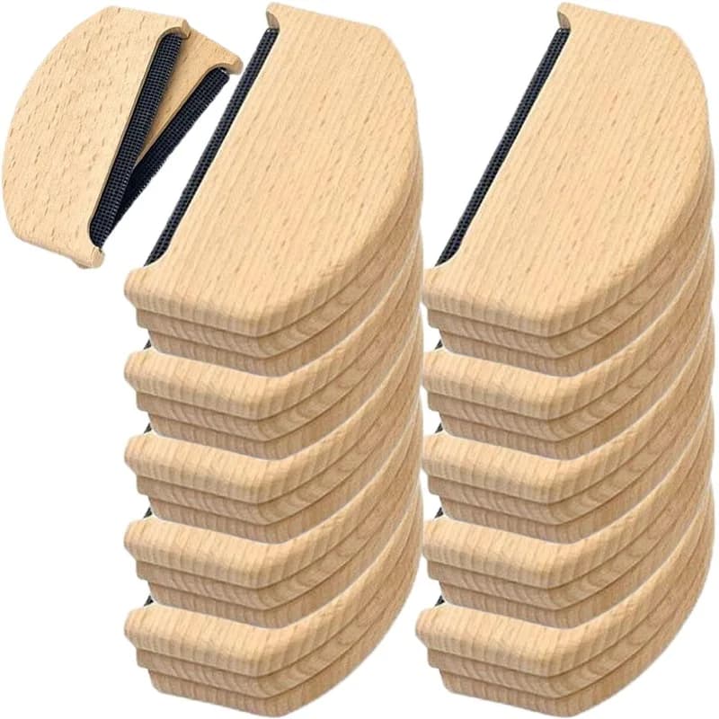 1/5pc Wooden Epilator Sweater Clothes Shaver Portable Cashmere Fluff Fabric Shaver Pilling To Pompom Lint Fur Remover Comb Brush