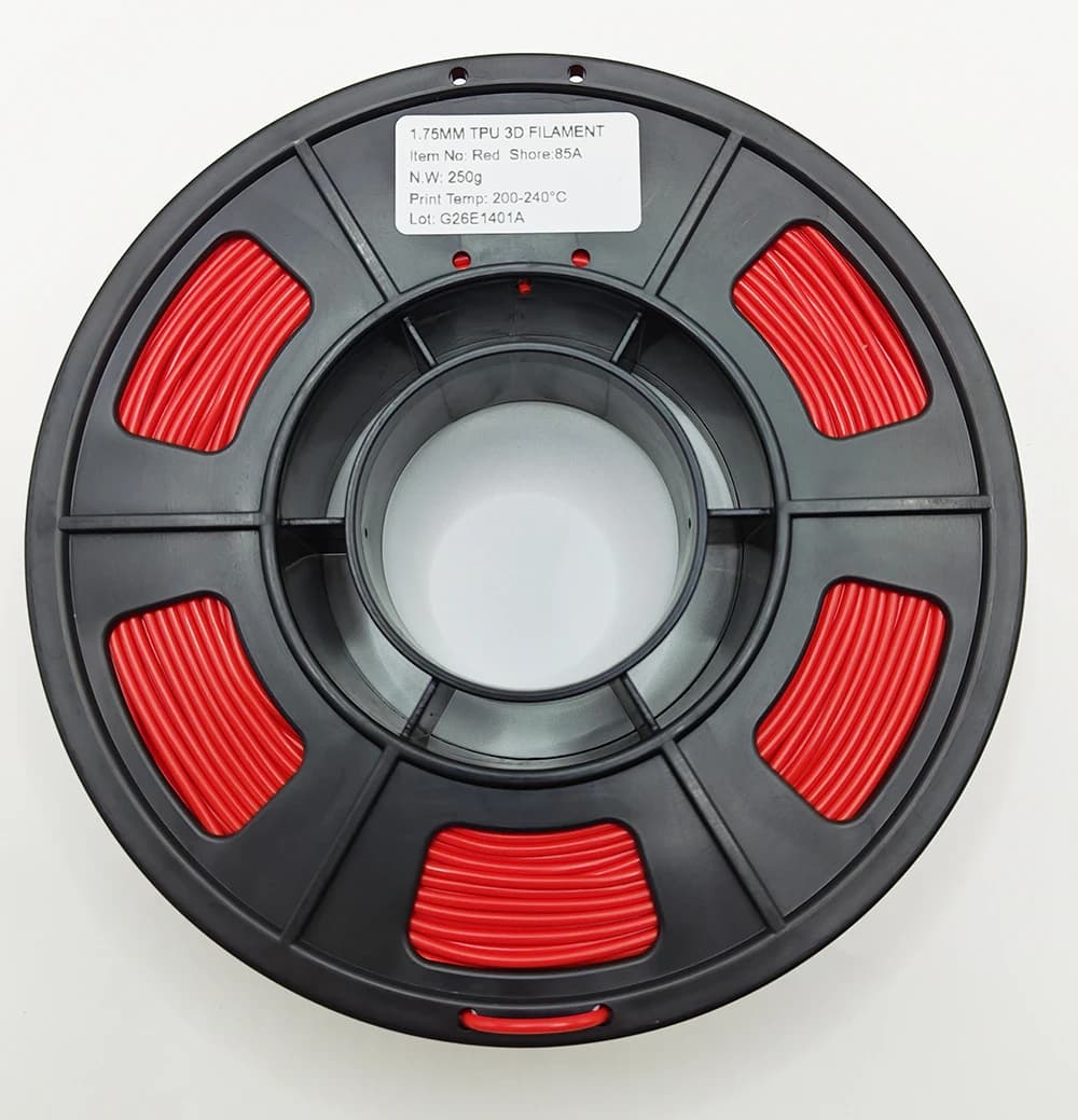 TPU Filament Hardness 95A/90A /85A Flexible Filament 1.75mm Diameter For FDM 3d Printing Soft Material 250g/Roll