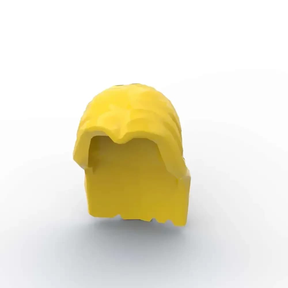 MOC 10 Pezzi Mattoncini Parte 36806 Blocchi da Costruzione a Forma di Capelli Lunghi, Parte Centrale Separata, Giocattolo Educativo per Bambini, Regalo per Bambini