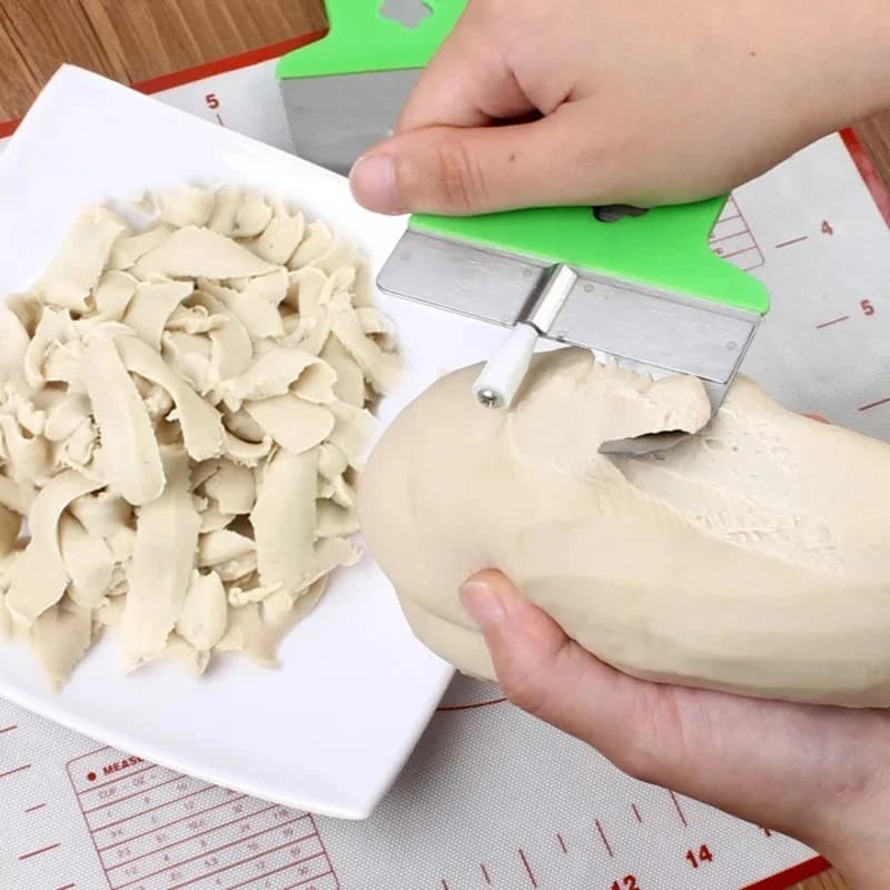 Hot 1Pc Tagliatelle Dedicate Single-Sharp Tagliatelle in Acciaio Inossidabile Macchina da Taglio Farina Pasta Affettare Coltello Utensile da Taglio