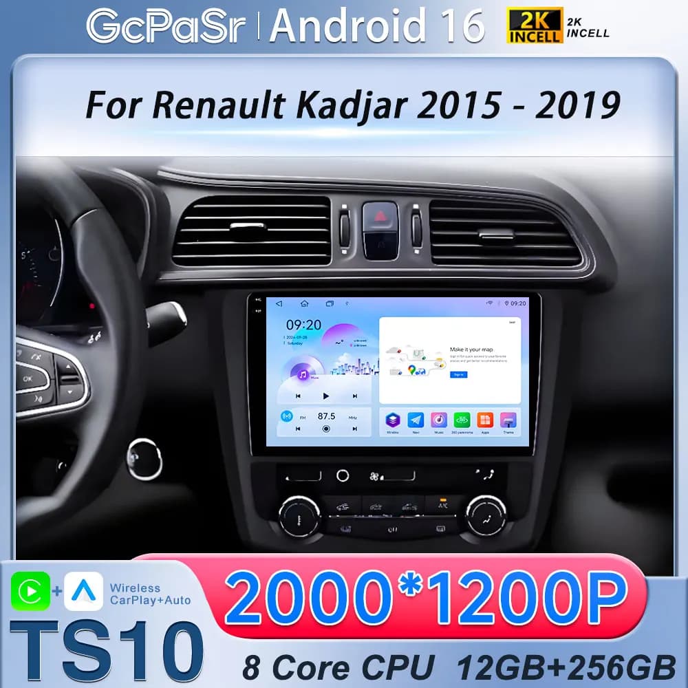 Car Radio For Volkswagen VW polo 5 sedan 2008 - 2020 Android 16 Multimedia Player Carplay Stereo GPS DVD Head Unit 4G Wifi QLED