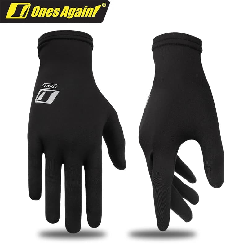 Ones Again! Inner Gloves Summer Creative Motorcycle Winter Ice Silk Lined Women Driving Thin Tight Hand Touch Screen Gloves