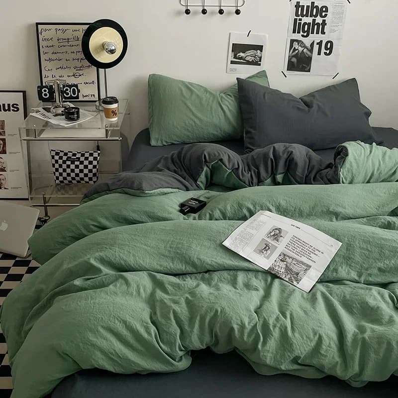 Set of bedding Set quilt Set of sheets with pillowcase Set of bedding for bed Queen/King edredones de cama