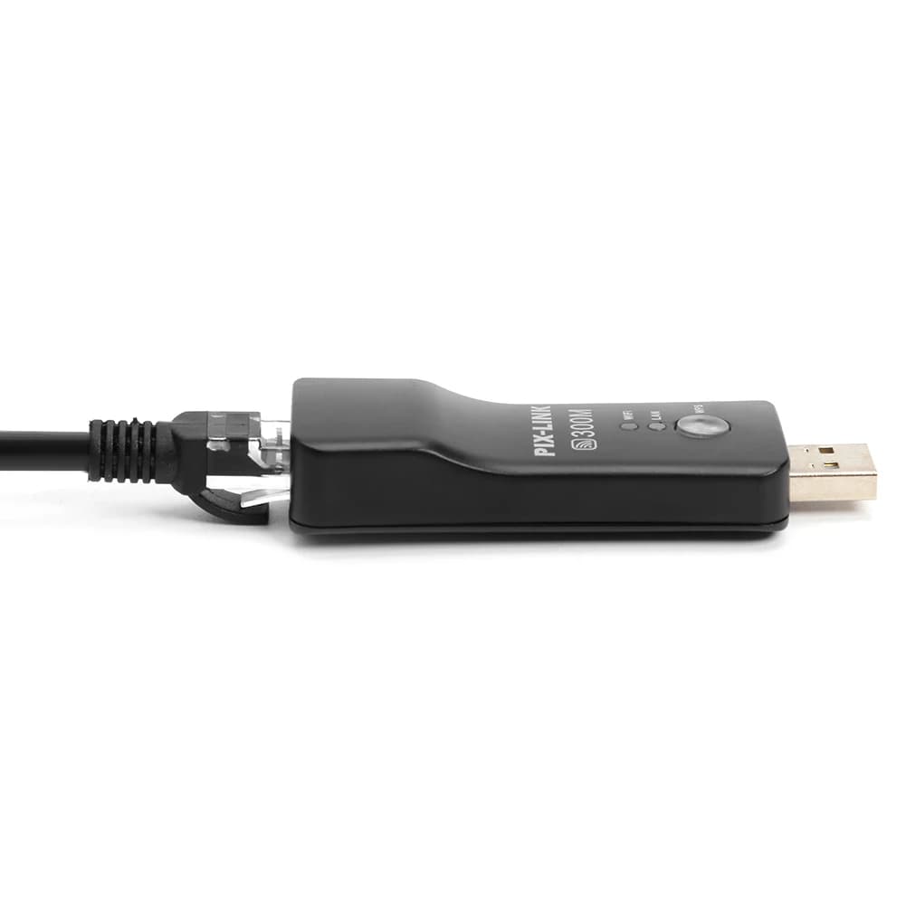 Multi-function Hot Sale WiFi Adapter 300Mbps Wireless Receiver USB TV WiFi Adapter Network Card RJ45 WPS Repeater AP