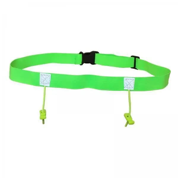 Reflective Race Number Belt Set for Triathlon And Running - Secure Bib Holder for Athletes