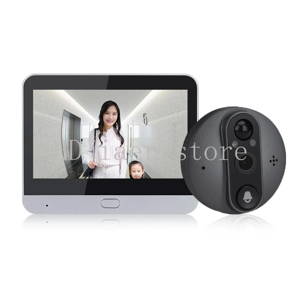 Spioncino WiFi intelligente: telecamera HD, controllo APP, audio bidirezionale, visione notturna, monitoraggio remoto