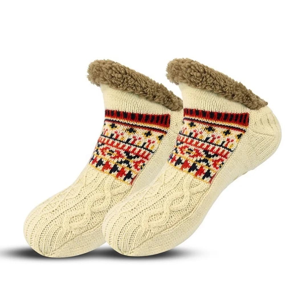 Utili calzini colorati per pantofole termiche, impugnatura antiscivolo, calzini da pavimento caldi e confortevoli, design ispessito, calzini per dormire, uso in camera da letto