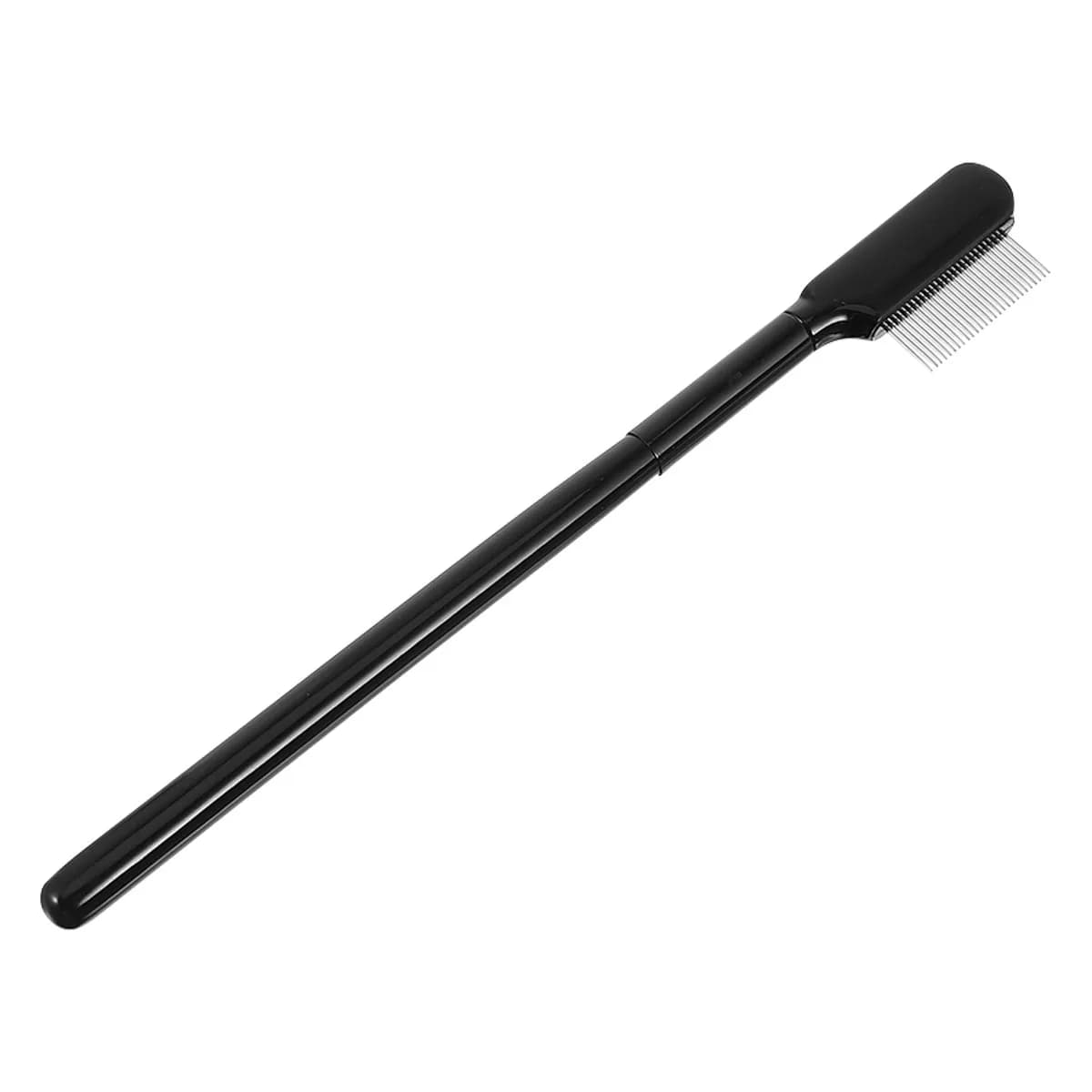 Eyelash Comb Stainless Steel Single-Sided Lash Brow Comb Eyelashes Brush Mascara Makeup Brush Eyebrow Grooming Tool