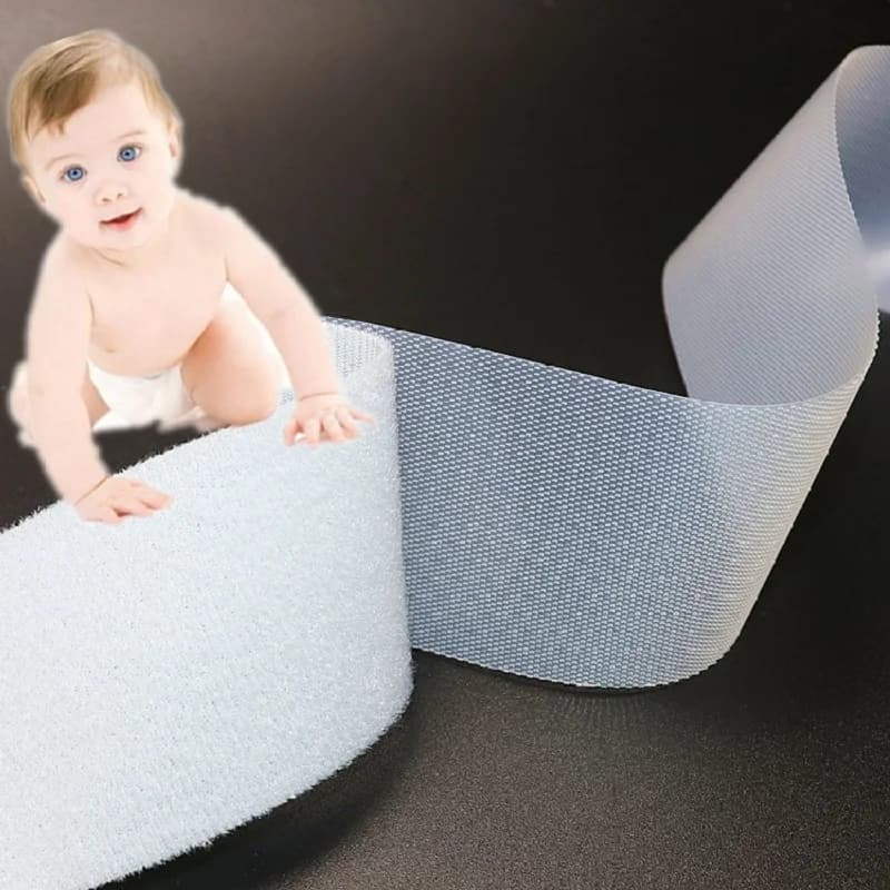 2 metri/paia nastro morbido con gancio e anello sicuro per cucire per bambini forniture fai da te adesivo di fissaggio nastro magico abbigliamento accessori per cucire