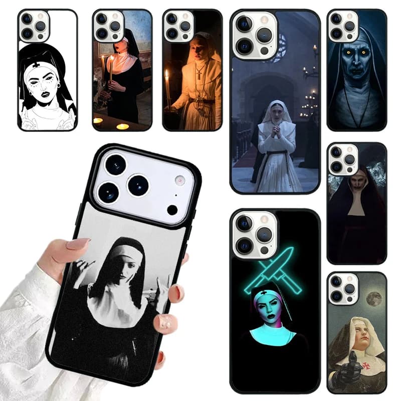 Sister Nun Phone Case For iPhone 17 16 15 14 13 12 11 Pro Max 17air Shockproof Cover Fundas