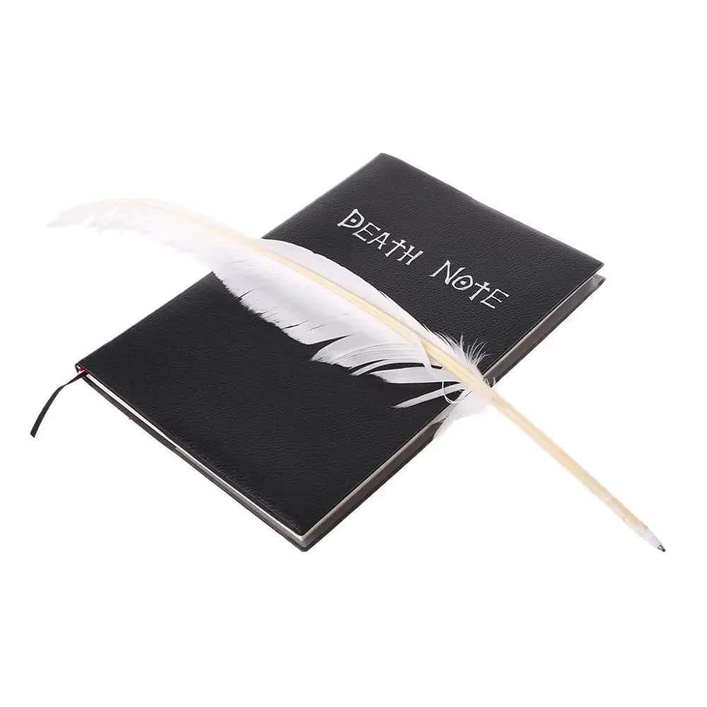 Nuovo Quaderno Collezionabile Death Note, Grande Diario a Tema Anime, Agenda per Scrittura, Cancelleria, Accessorio Cosplay per Fan