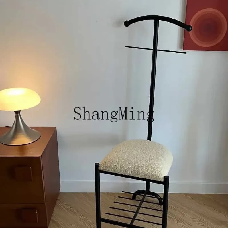 CL hangers modern bedroom clothes hangers vertical for domestic use hangers dressing room dressing room stool for shoe change