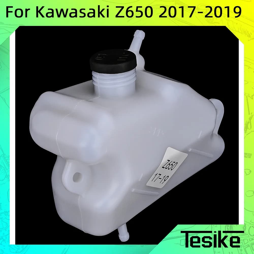 Serbatoio di Espansione del Liquido di Raffreddamento per Kawasaki Z 650 2017-2019, Bottiglia per Radiatore Moto